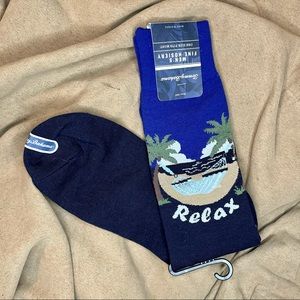 New Tommy Bahama crew socks